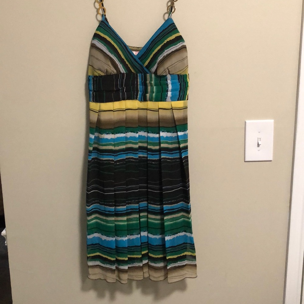 Candies Dress Sundress Striped SZ 9 EUC